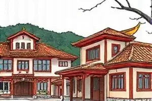 《银线绣坊》封面,绣架上绷开的丝线与窗外洒进的光